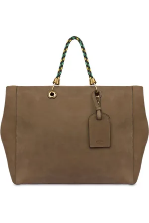 Moschino Logo-debossed tote bag