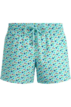 Vilebrequin Micro Ronde Des Tortues Rainbow swim shorts