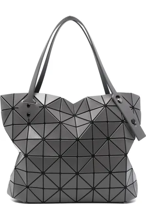Issey Miyake Geometric-panelled tote bag