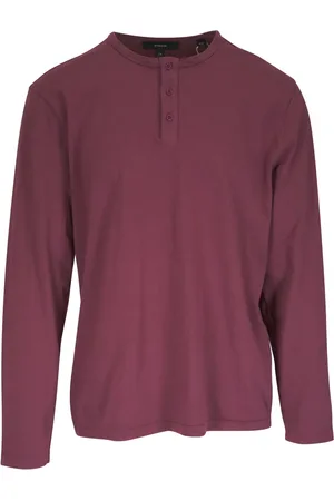 Vince Cotton henley T-shirt