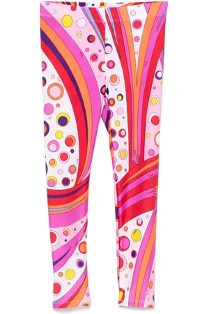 PUCCI Junior Fontane-print leggins