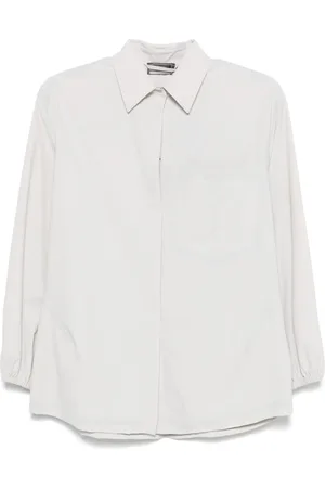 HERNO Textured shirt
