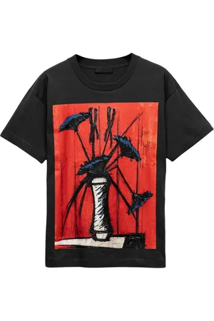 Prada Printed jersey T-shirt