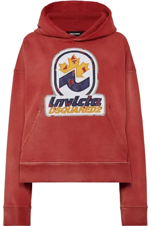 Dsquared2 Logo-appliqué hoodie
