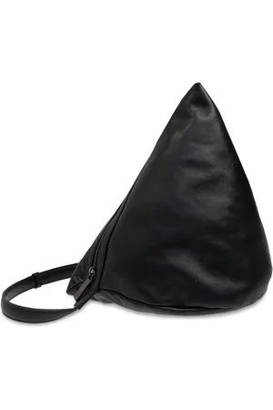 YOHJI YAMAMOTO Leather shoulder bag