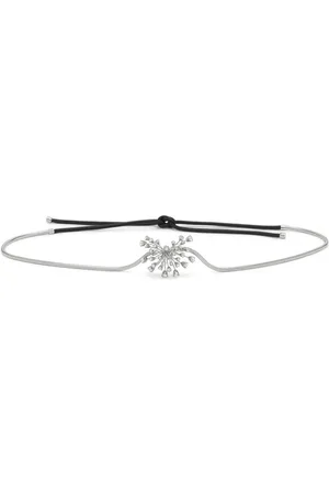 Lanvin Crystal-embellished skinny belt