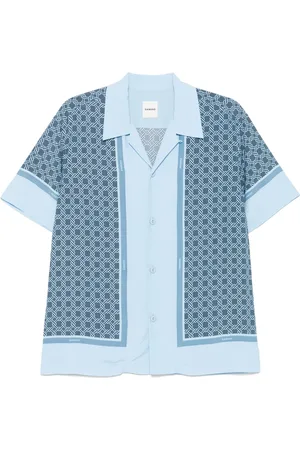 Sandro Short-sleeve patterned shirt