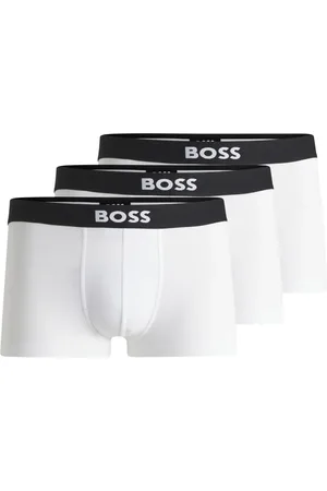 HUGO BOSS Logo-waistband boxers (pack of three)