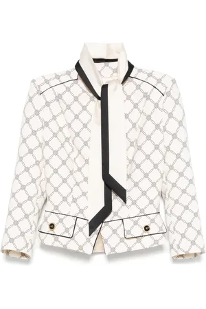 Elisabetta Franchi Printed crepe jacket