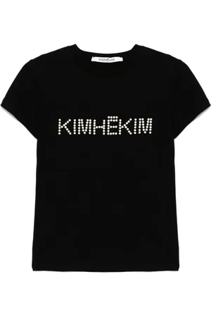 KIMHEKIM Pearl-embellished T-shirt