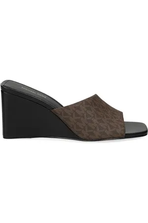 Michael Kors 60mm monogram-print sandals