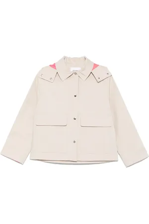 YVES SALOMON Detachable-hood jacket