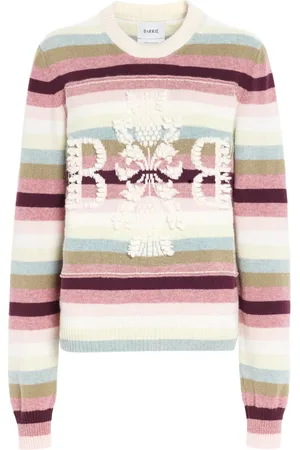 Barrie 3D-logo cashmere sweater