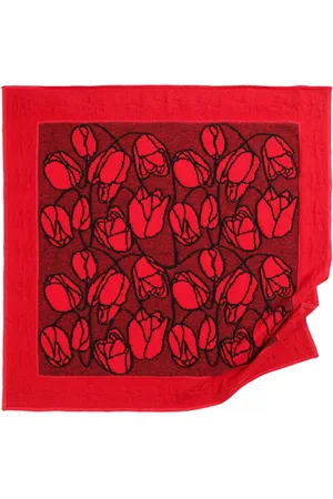 Barrie Floral-motif scarf