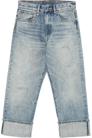 R13 Cuffed X-Boyfriend jeans