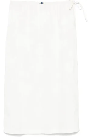 CORDERA Floral-jacquard midi skirt