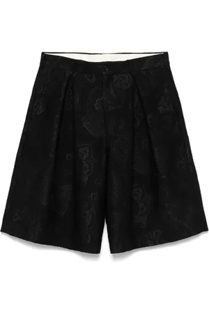 Comme des Garçons Paisley-jacquard shorts