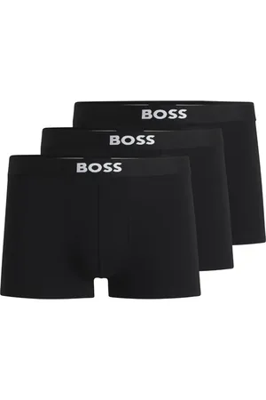 HUGO BOSS Logo-waistband boxers (pack of three)