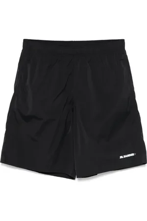 Jil Sander + logo-print swim shorts