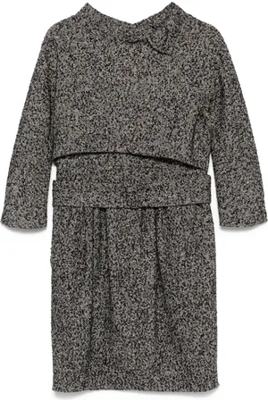 VALENTINO GARAVANI 2000s mélange mini dress