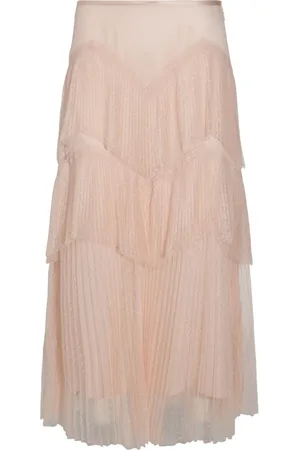Twin-Set Tiered maxi skirt