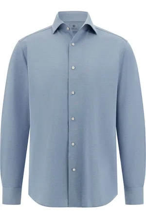 Boggi Milano Japanese-jersey shirt