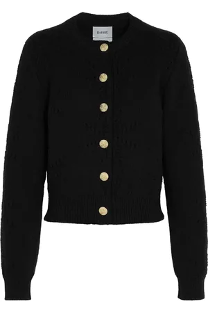 Barrie Pointelle-motif cardigan