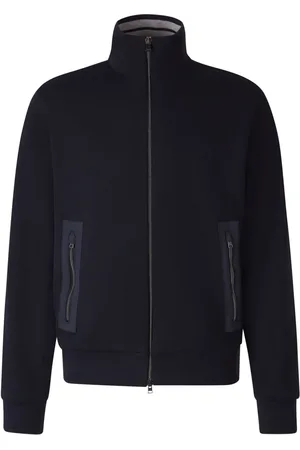HERNO Zip-front piqué cardigan