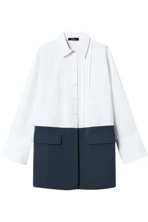 Twin-Set Colour-block shirtdress