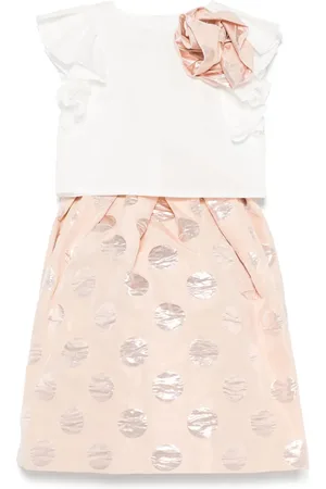 MONNALISA Polka dot skirt set
