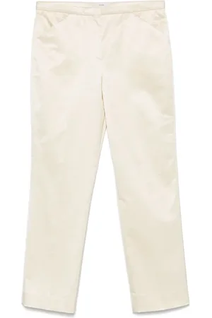 Totême Straight-leg cropped trousers