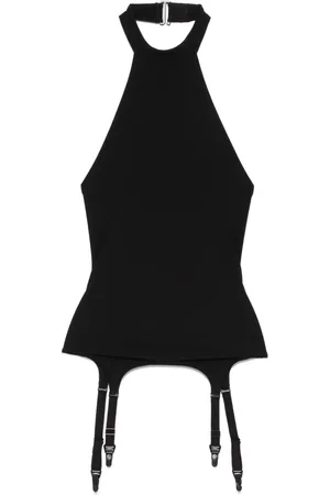 MAISON CLOSE Suspenders-detailing top