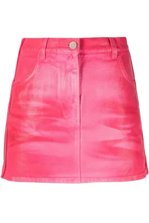 Givenchy Side-zip denim miniskirt
