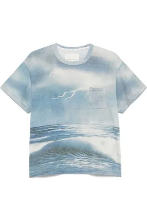 ERL Landscape-print T-shirt