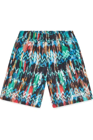 Missoni Zigzag-print swim shorts