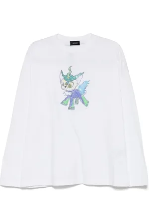 We11 Done Monster drawing T-shirt