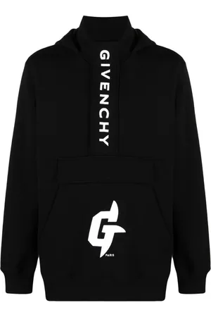 Givenchy Logo-print cotton hoodie sweatshirt