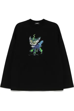 We11 Done Monster drawing T-shirt
