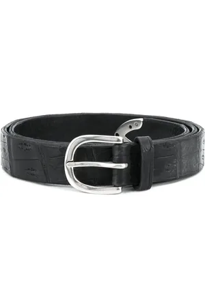 Orciani Embossed buckle belt