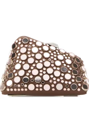 The Attico Midnight clutch bag
