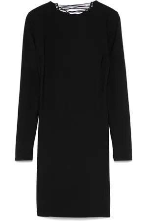 MAISON CLOSE Open-back mini dress