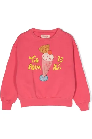 The Animals Observatory Illustrated logo-print sweatshirt
