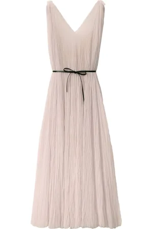 Fabiana Filippi Tie-fastening midi dress