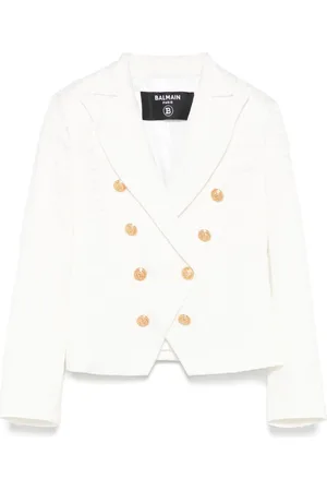 Balmain Patterned-jacquard blazer