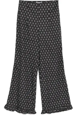 BATSHEVA Ruffle trousers