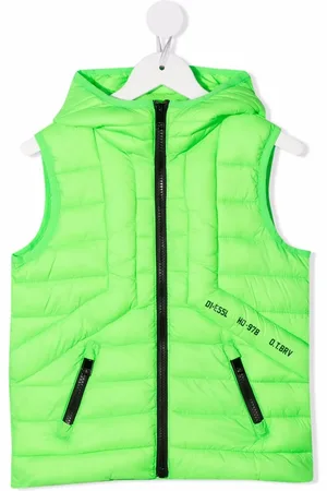 Diesel Hooded quilted gilet