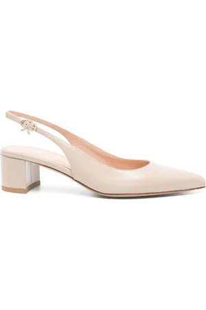 Gianvito Rossi 45mm leather pumps