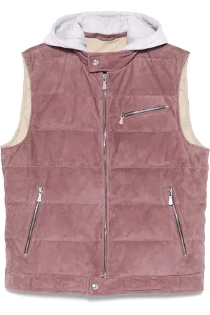 ELEVENTY Hooded gilet