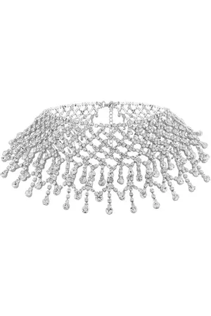 Hzmer Jewelry Crystal-embellished necklace