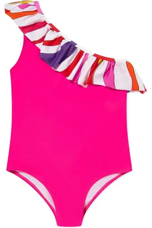 PUCCI Junior Iride-print swimsuit
